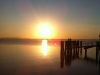 Il tramonto sul Lago Trasimeno